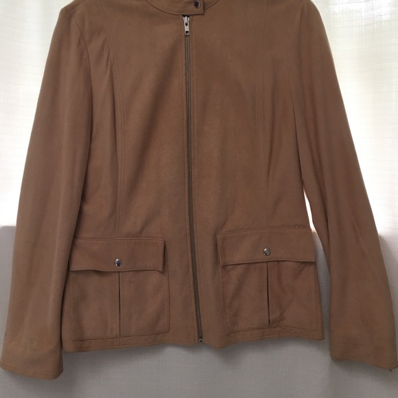 Calvin Klein suede jacket - Picture 3 of 6